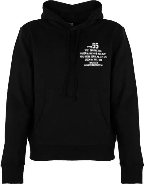Tricouri Diesel Ginn Hood A06500 Czarny Femei (BM 16620003) 1