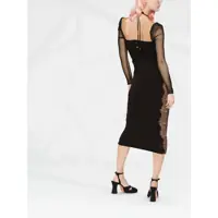 Imbracaminte Dama pagina 395 - Rochii Self-Portrait Self-Portrait Lace Trim Dress Black Femei (BM 16620129) - B-mall.ro