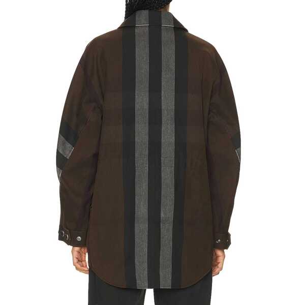 Geci Parka Burberry Burberry Parka Jacket Brown Femei (BM 16620348) 3