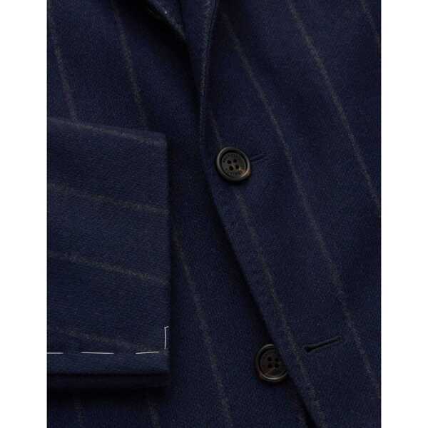 Jachete Brunello Cucinelli Brunello Cucinelli Wool Jacket Blue Barbati (BM 16620357) 3