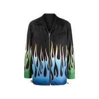 Jachete Kenzo Kenzo Flame Print Reversible Jacket
