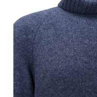 Pulovere Brunello Cucinelli pentru Barbati - Pulovere Brunello Cucinelli Brunello Cucinelli Turtleneck Sweater Blue Barbati (BM 16620615) - B-mall.ro