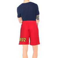 Pantaloni scurti DSQUARED2 pentru Barbati - Pantaloni scurti DSQUARED2 Dsquared2 Cotton Logo Shorts Red Barbati (BM 16620741) - B-mall.ro