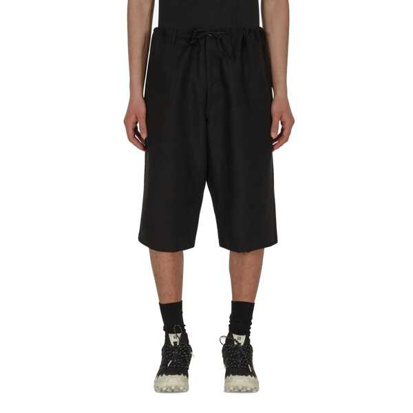 Pantaloni scurti Maison Margiela Maison Margiela Blend Linen Bermuda Shorts Black Barbati (BM 16620768) 2