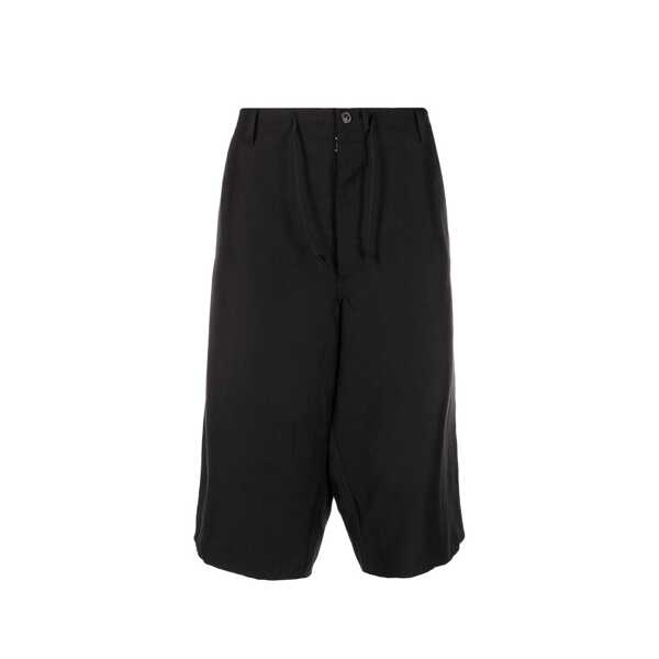 Pantaloni scurti Maison Margiela Maison Margiela Blend Linen Bermuda Shorts Black Barbati (BM 16620768) 1