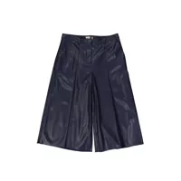 Pantaloni scurti Blanca Vita Faux Leather Shorts Femei