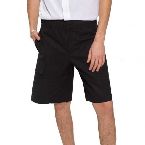 Pantaloni scurti Jil Sander Jil Sander Cotton Cargo Shorts Black Barbati (BM 16620852) 2