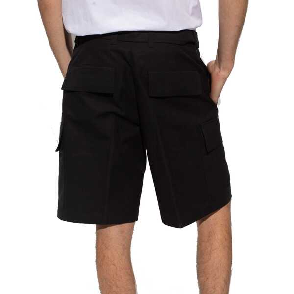 Pantaloni scurti Jil Sander Jil Sander Cotton Cargo Shorts Black Barbati (BM 16620852) 3