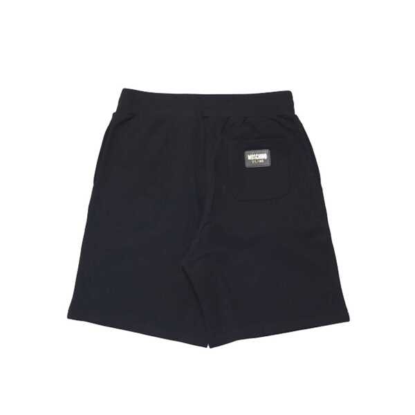 Pantaloni scurti Moschino Moschino Couture Cotton Shorts Black Barbati (BM 16620903) 2