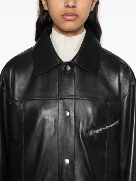 Geci de piele STAND STUDIO Jacket Elisia BLACK Femei (BM 16621893) 5