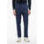CORNELIANI 4-Pocketed Academy Pure Linen Pants Blue