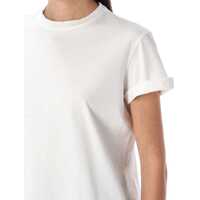 Tricouri Golden Goose Dama - Tricouri Golden Goose Golden Goose Distressed T-Shirt WHITE Femei (BM 16623702) - B-mall.ro