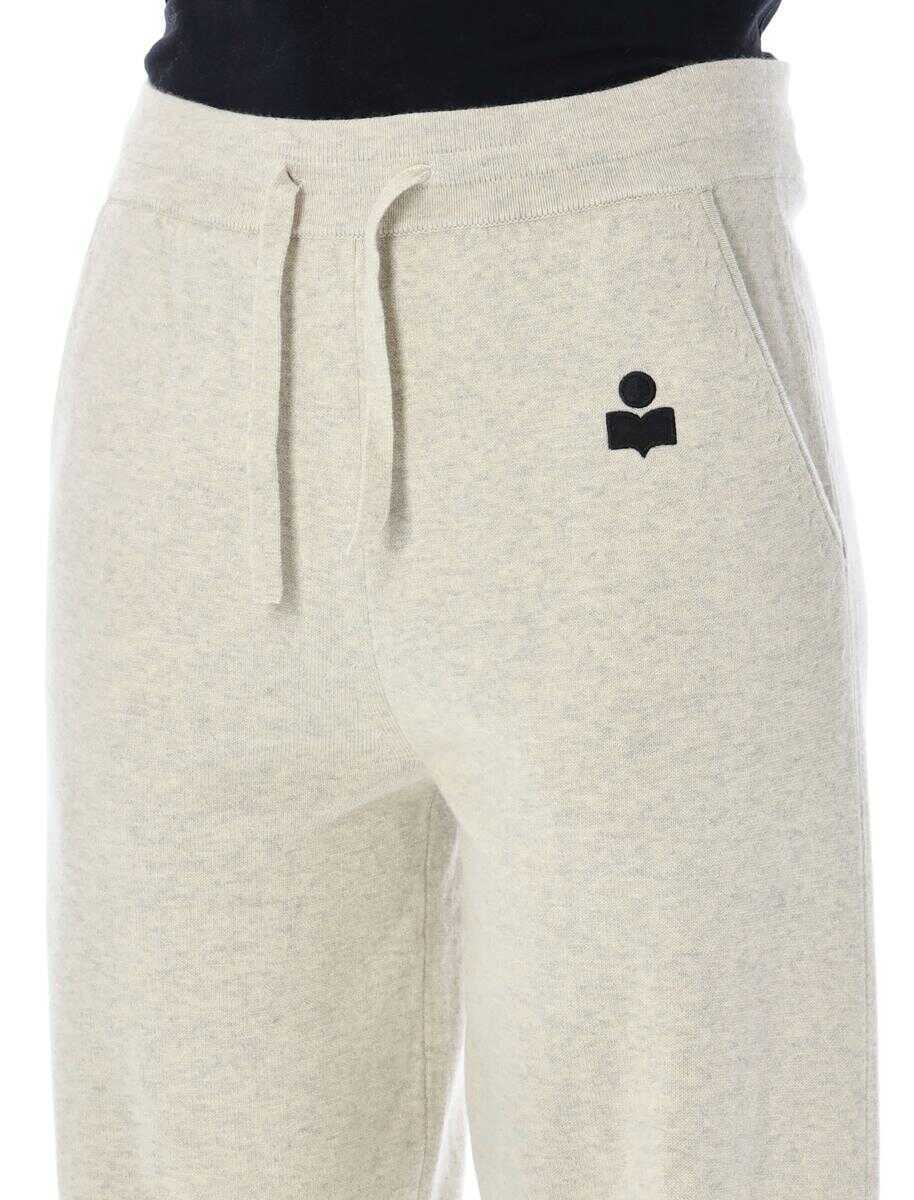 Pantaloni casual Isabel Marant Isabel Marant toile Kira Jogging LIGHT GREY Femei (BM 16623747) 3
