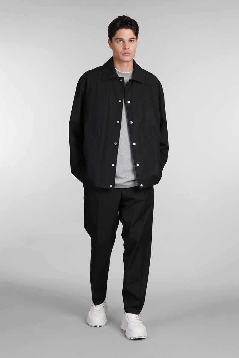 Geci Jil Sander Jil Sander Blouson 03 Casual Jacket Black Barbati (BM 16624107) 2