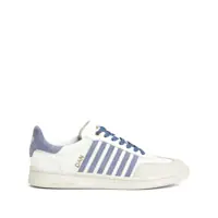 Sneakers DSQUARED2 Leather And Suede Sneakers Barbati