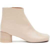 Cizme lungi Leather Ankle Boots Femei