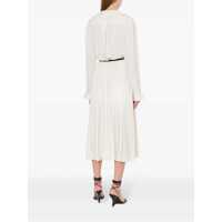 Camasi Philosophy Dama - Camasi Philosophy White Oversized Shirt With Ruffles On Collar And Cuffs In Tech Fabric Woman WHITE Femei (BM 16632888) - B-mall.ro