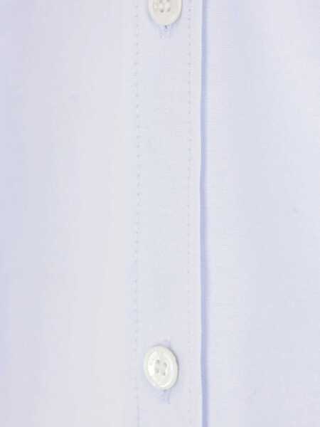 Camasi casual MAISON KITSUN Classic Shirt BABY BLUE Barbati (BM 16634655) 4