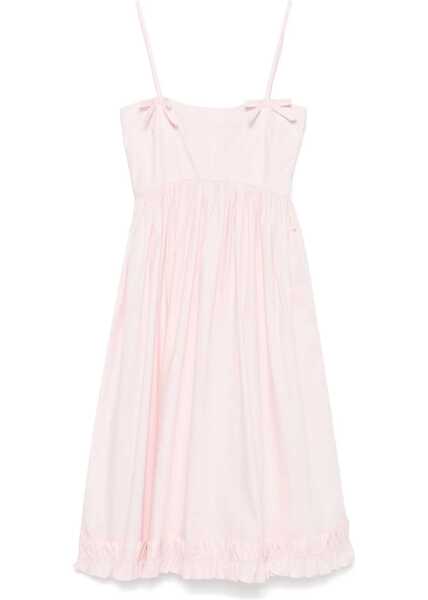 Rochii casual Ganni Poplin Dress PINK Femei (BM 16634688) 1