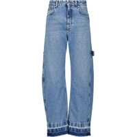 Blugi drepti Vintage Effect Barrel Jeans For Men Femei