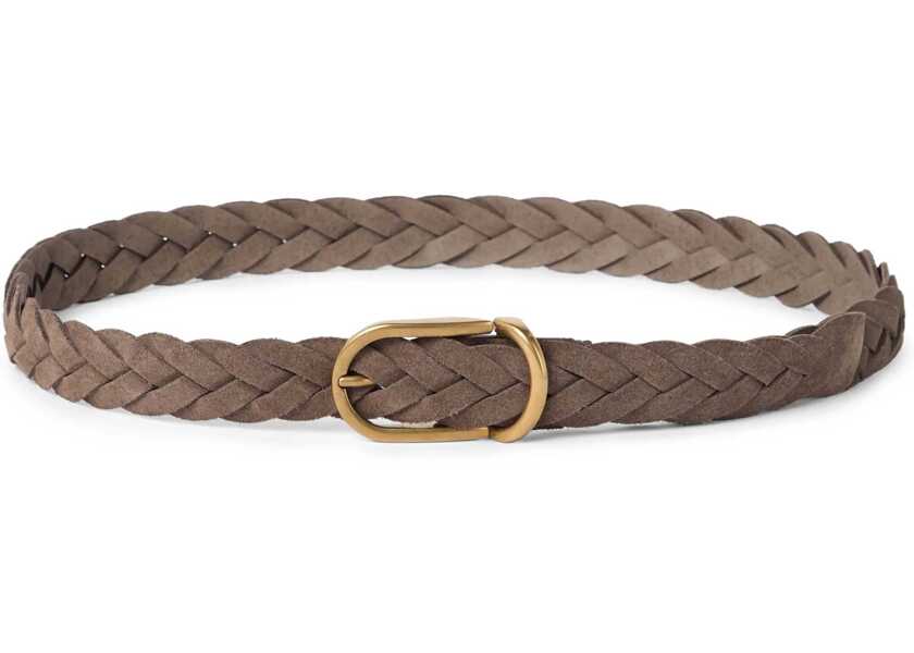 Curele Brunello Cucinelli Leather belt braided design BISONTE Barbati (BM 16636797) 1