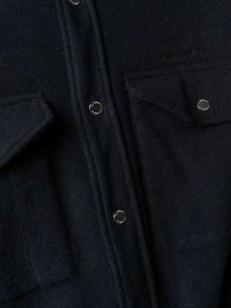 Jachete AMBUSH Ambush Wool Shirt Jacket Blue Barbati (BM 16637133) 5