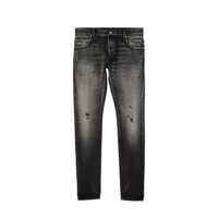 Blugi Balmain Distressed Jeans Barbati