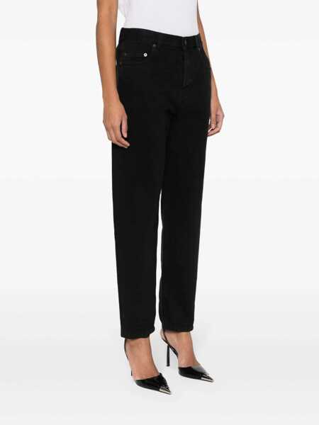 Blugi Saint Laurent Saint Laurent Vanessa Denim Jeans Black Femei (BM 16637466) 3