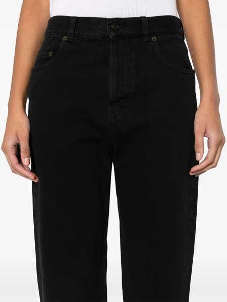 Blugi Saint Laurent Saint Laurent Vanessa Denim Jeans Black Femei (BM 16637466) 5