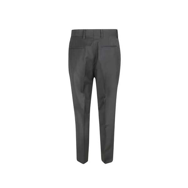 Pantaloni Prada Prada Classic Wool Trousers Gray Barbati (BM 16637544) 2