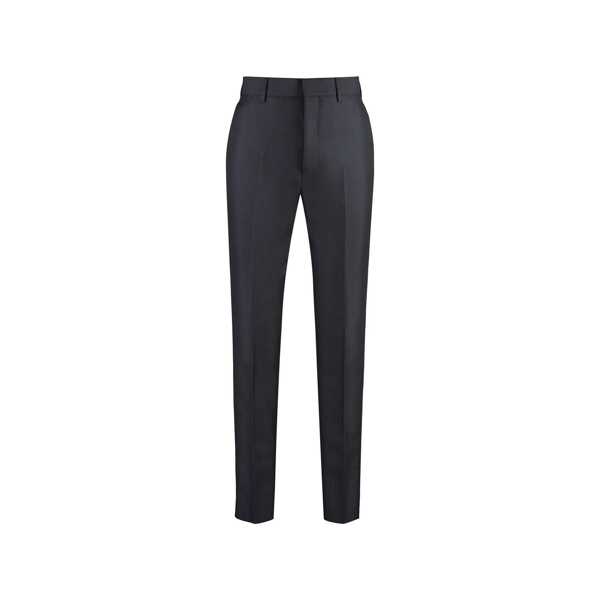 Pantaloni Prada Prada Wool Trousers Blue Barbati (BM 16637547) 1