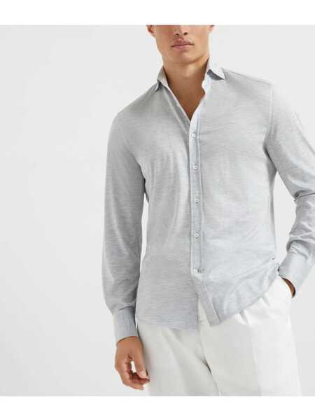 Camasi Brunello Cucinelli Brunello Cucinelli Shirts PEARL Barbati (BM 16642092) 3