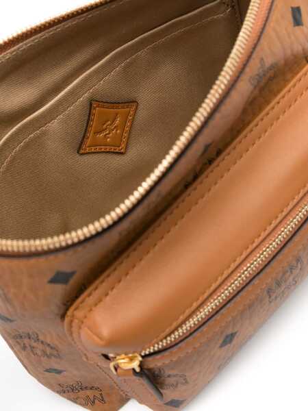 Genti de mana MCM Aren Visetos Shoulder Bag COGNAC Barbati (BM 16645272) 5