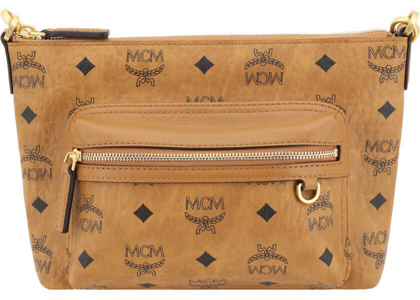 Genti de mana MCM Aren Visetos Shoulder Bag COGNAC Barbati (BM 16645272) 1