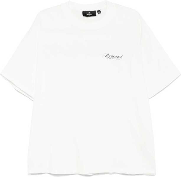 Tricouri REPRESENT Cotton T-Shirt FLAT WHITE Barbati (BM 16645278) 1