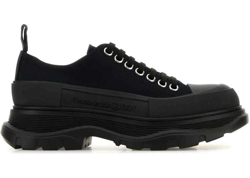 Sneakers Alexander McQueen Tread Slick Sneakers BLACK/WHITE Femei (BM 16645446) 1