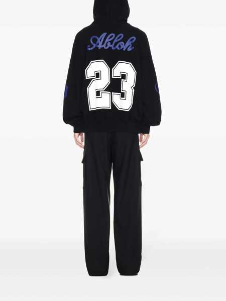 Bluze de trening Off-White Off-White Hooded Sweatshirt Black Barbati (BM 16645566) 4