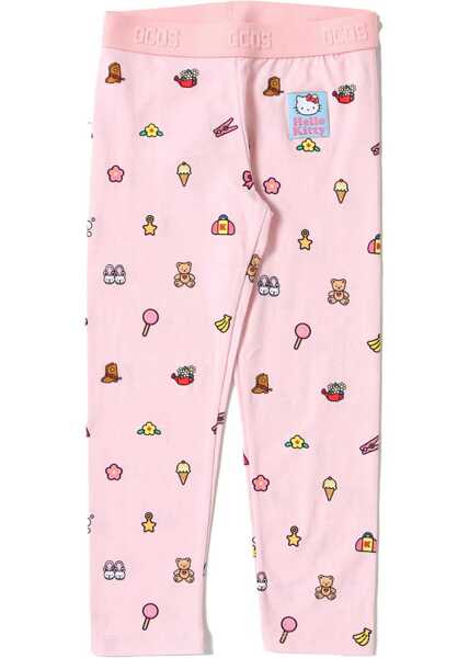 Pantaloni casual GCDS Leggings PINK Fete (BM 16645650) 1