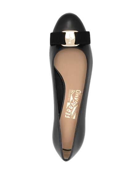 Pantofi cu toc Salvatore Ferragamo Salvatore Ferragamo Vara 1 Shoes Black Femei (BM 16646274) 4