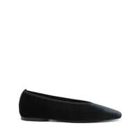 Balerini TOTÊME TOTEME Minimalist Velvet Ballerinas Shoes Femei