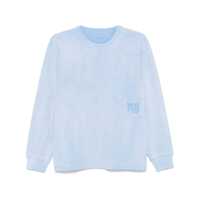 Tricouri Alexander Wang Essential Jsy Ls T-Shirt W/ Puff Logo & Bound Neck Clothing Femei