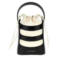 Genti de mana Alexander McQueen 'The Rise Mini' Bucket Bag Femei