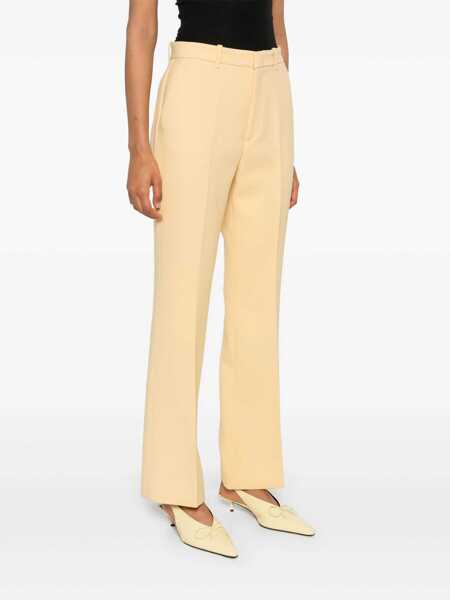 Pantaloni casual Gucci Gucci Crpe Trousers YELLOW Femei (BM 16648041) 3