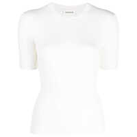 Tricouri P.A.R.O.S.H. Leila Ribbed-Knit Wool Top Femei