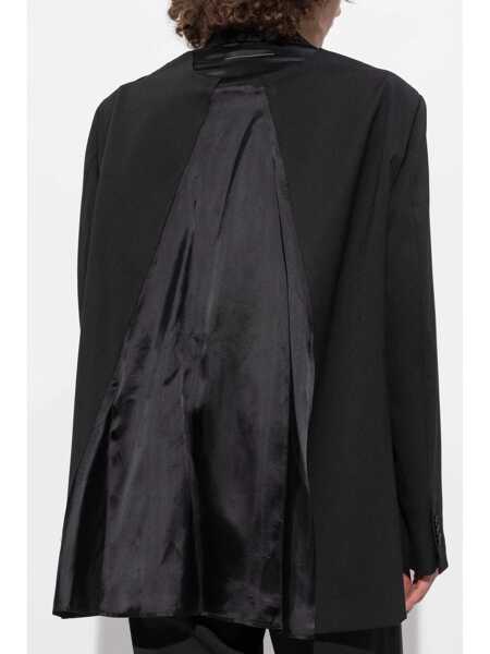 Geci MM6 Maison Margiela MM6 Maison Margiela Jacket Clothing Black Femei (BM 16650048) 4
