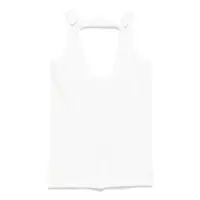 Topuri MM6 Maison Margiela Dama - Topuri MM6 Maison Margiela Mm6 Maison Margiela Tank Top Clothing WHITE Femei (BM 16650069) - B-mall.ro
