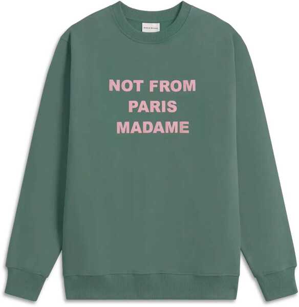 Bluze DRLE DE MONSIEUR Drole De Monsieur sweatshirt E.SW149.CO127.DGN DGN DARK GREEN Dgn Dark Green Barbati (BM 16650916) 2