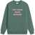 DR&Ocirc;LE DE MONSIEUR Drole De Monsieur sweatshirt E.SW149.CO127.DGN DGN DARK GREEN* Dgn Dark Green