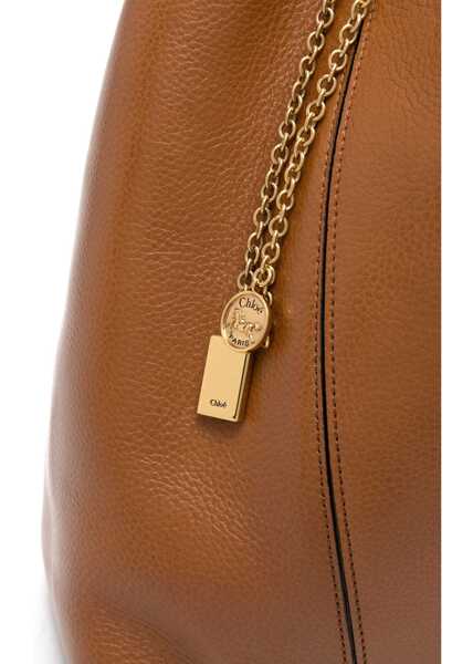 Genti de umar Chloe Spin Shoulder Bag CLAY BROWN Femei (BM 16650969) 4