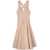 Ala&iuml;a Alaia Cotton Midi Dress Beige